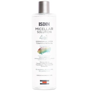 Isdin, Micellar Solution Hydrating Facial Cleansing, płyn micelarny do twarzy, 400 ml