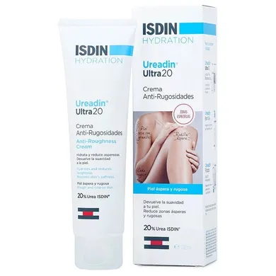 Isdin, Ureadin Ultra 20 Emolient Ultra-Hydrating Cream, krem przywracający miękkość skórze suchej i szorstkiej, 100 ml