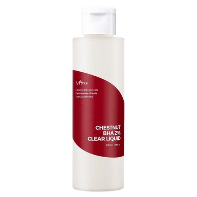 Isntree, Chestnut BHA 2% Clear Liquid, płyn złuszczający z 2% kwasem salicylowym, 100 ml