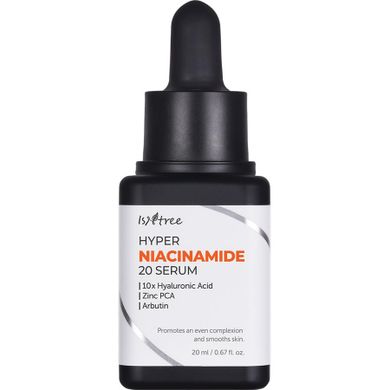 Isntree, Hyper Niacinamide 20, serum rozjaśniające do twarzy, 20 ml