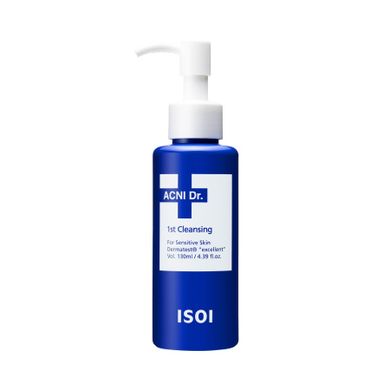 Isoi, Acni Dr. 1st Cleansing, żel oczyszczający do skóry problematycznej, 130 ml