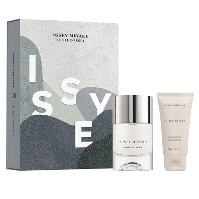 Issey Miyake, Le Sel D'issey zestaw: woda toaletowa, spray, 50 ml + żel pod prysznic, 50 ml