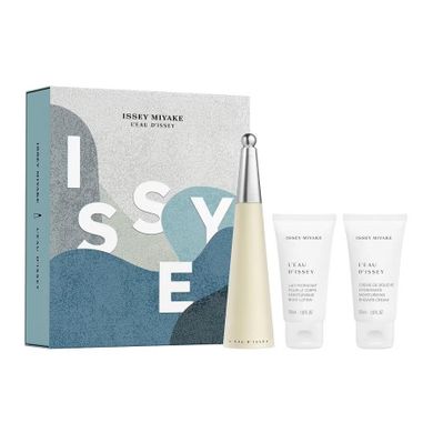 Issey Miyake, L'Eau d'Issey Pour Femme zestaw: woda toaletowa, spray, 50 ml + balsam do ciała, 50 ml + krem pod prysznic, 50 ml