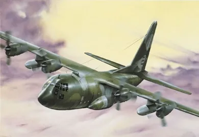 Italeri, C-130 E/H Hercules, model do sklejania, 1:72