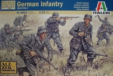 Italeri, German Infantry, model do sklejania
