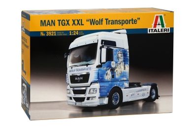 Italeri, Man TGX XXL Wolf Transporte, model do sklejania, 1:24