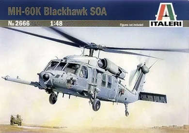 Italeri, MH-60K Blackhawk SOA, model śmigłowca do sklejania