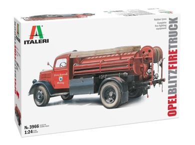 Italeri, Opel Blitz Firetruck, model do składania, 1:24