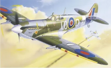Italeri, Spitfire MK. IX, model do sklejania, 1:72