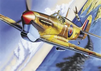 Italeri, Spitfire Mk.VB, model do sklejania, 1:72
