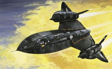 Italeri, SR-71 Blackbird with Drone, model