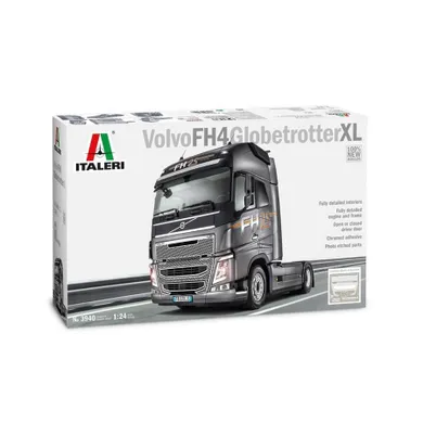 Italeri, Volvo FH4 Globetrotter XL, model do sklejania, 1:24