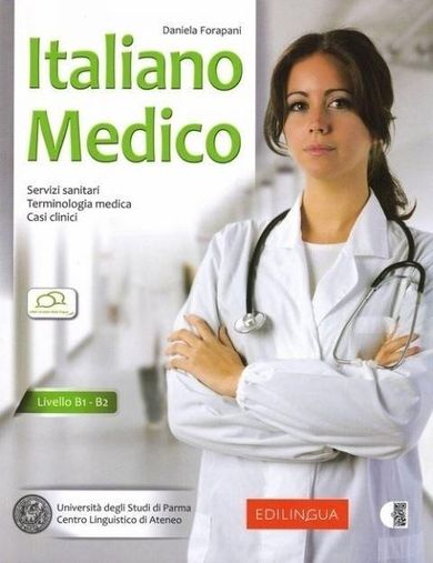 Italiano Medico książka + audio onilne