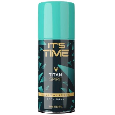 It's Time, dezodorant do ciała w sprayu, Titan Spirit, 150 ml
