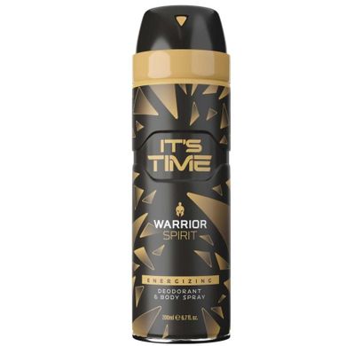 It's Time, dezodorant do ciała w sprayu, Warrior Spirit, 200 ml