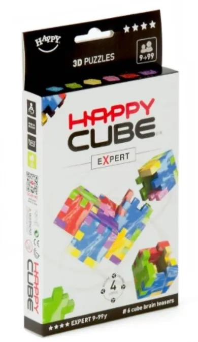 IUVI Games, Happy Cube Expert, klocki piankowe, 6 elementów