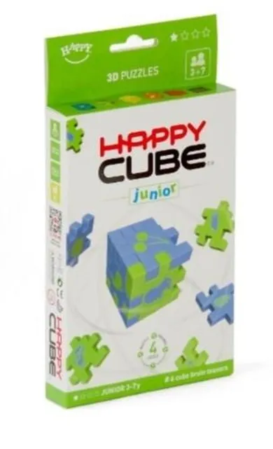 IUVI Games, Happy Cube Junior, klocki piankowe, 6 elementów