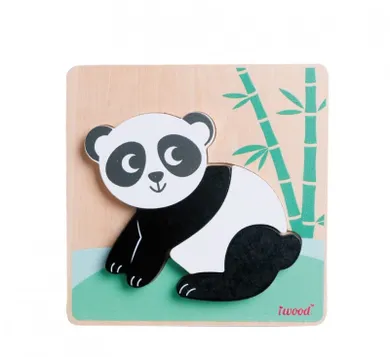 iWood, Panda, układanka drewniana