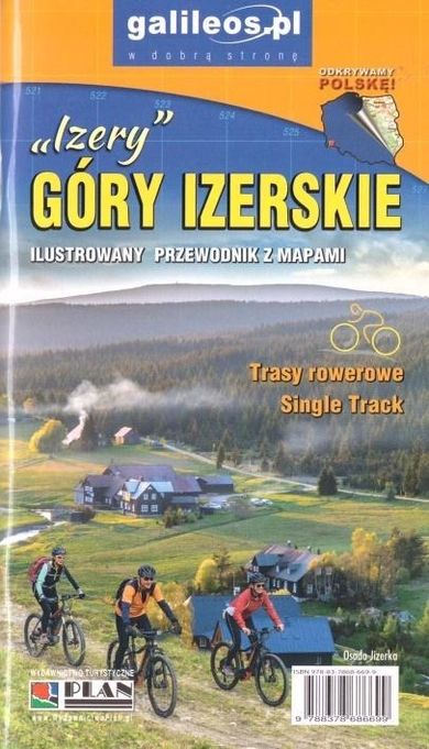 Izery. Góry Izerskie. Przewodnik z mapami