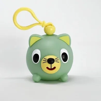 Jabber Ball, kotek, figurka do ściskania, zielony