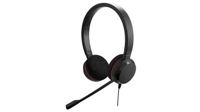 Jabra, Evolve 20 Duo, MS, zestaw słuchawkowy