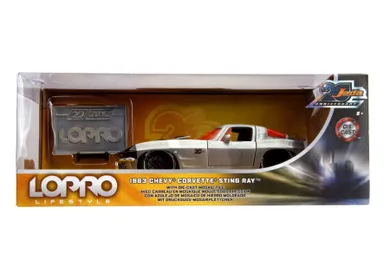 Jada Toys, 1963 Chevy Corvette, Wave 2, model, 1:24