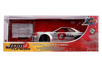 Jada Toys, 2002 Nissan Skyline GTR R34, Wave 5, model pojazdu, 1:24