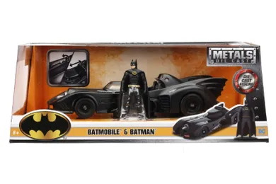 Jada Toys, Batman, Batmobile: 1989, model pojazdu, 1:24