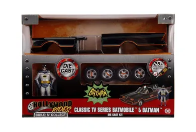 Jada Toys, Batman, Batmobile: Build&Coll Classic, model, 1:24