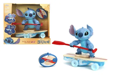 Jada Toys, Lilo i Stitchpojazd zdalnie sterowany z figurką, serfer, 25 cm