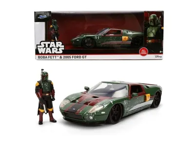 Jada Toys, Star Wars Ford GT 2005, model pojazdu z figurką, 1:24