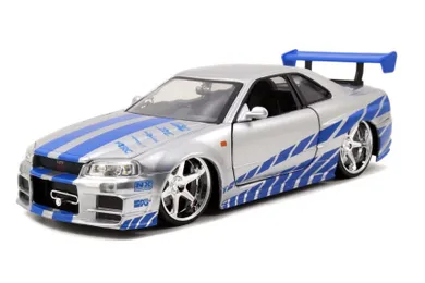 Jada Toys, Szybcy i wściekli, 2002 Nissan Skyline, model pojazdu, 1:24