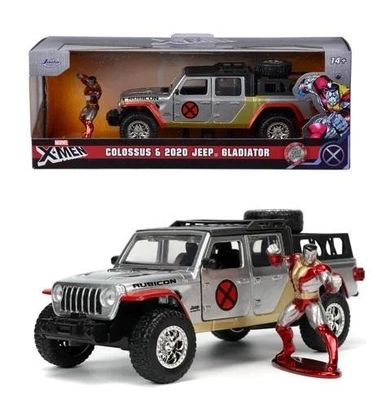 Jada,x-Men, Jeep, pojazd z figurką, Gladiator, 1:32
