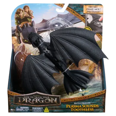 Jak wytresować smoka, Battle Dragons, Szczerbatek Nocna Furia, figurka smoka