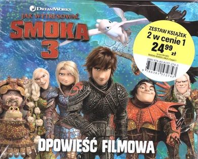 Jak wytresować smoka. Zestaw: 3 książek cz.1