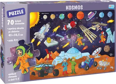 Jako, Kosmos, puzzle, 70 elementów