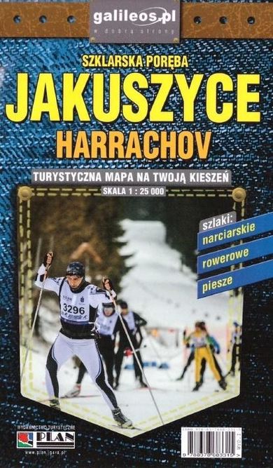 Jakuszyce, Harrachov. Mapa kieszonkowa