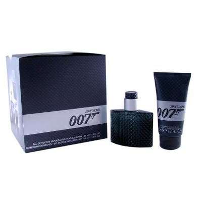 James Bond 007, zestaw woda toaletowa 30 ml + żel pod prysznic 50 ml