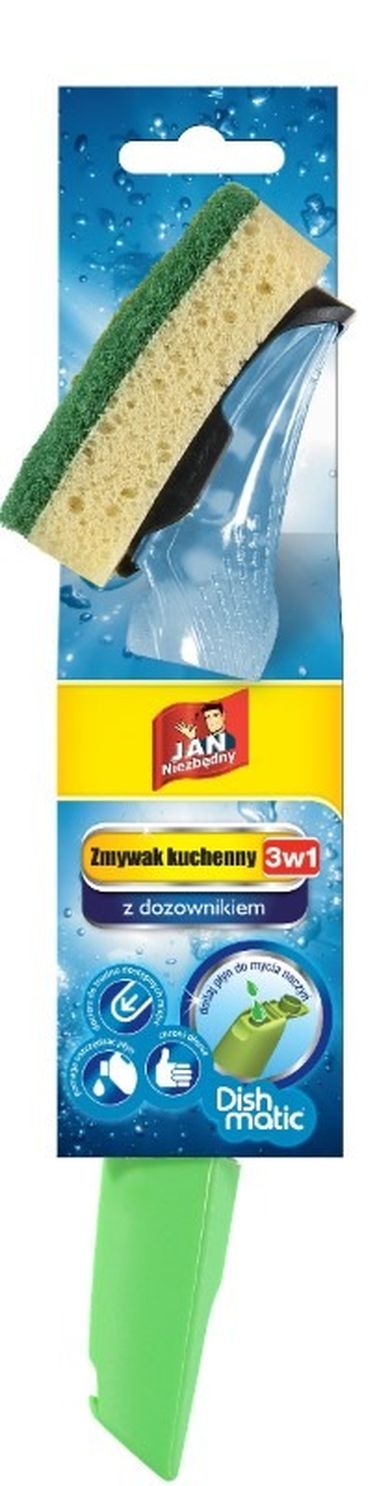 Jan Niezbędny, Dishmatic, zmywak kuchenny 3w1 z dozownikiem