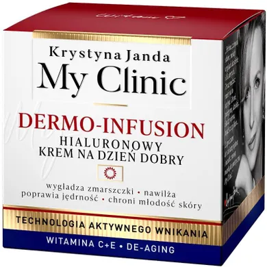 Janda, My Clinic Dermo-Infusion, hialuronowy krem na dzień dobry, 50 ml