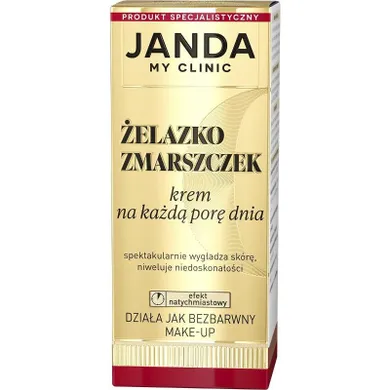 Janda, My clinic, żelazko zmarszczek, krem na każdą porę dnia, 30 ml