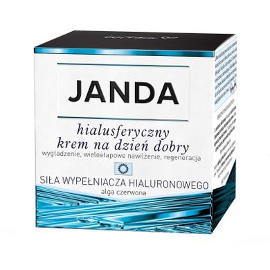 Janda, siła wypełniacza hialuronowego, hialusferyczny krem na dzień dobry, 50 ml
