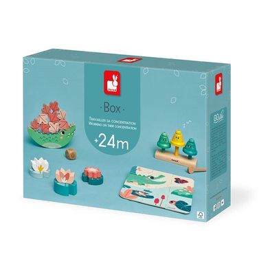 Janod, Box, zestaw zabawek edukacyjnych, 24m+