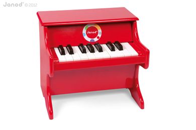 Janod, Confetti, pianino, czerwone