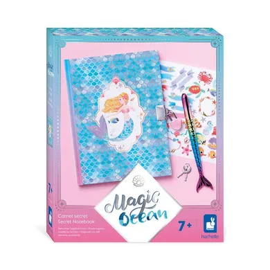 Janod, Magic Ocean, Sekretny notes, zestaw kreatywny, 7+