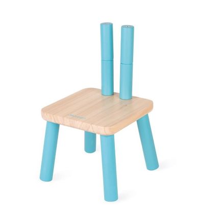 Janod, progresywne krzesełko dziecięce, drewniane, 18 m+