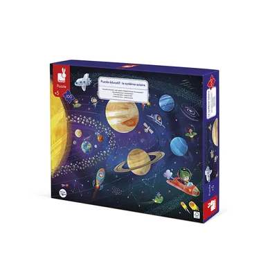 Janod, Układ słoneczny, puzzle, 100 elementów
