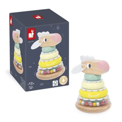 Janod, Zigolos, piramida, drewniana, wieża wańka-wstańka