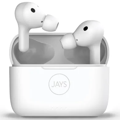 Jays, słuchawki bezprzewodowe, t-Seven TWS, białe