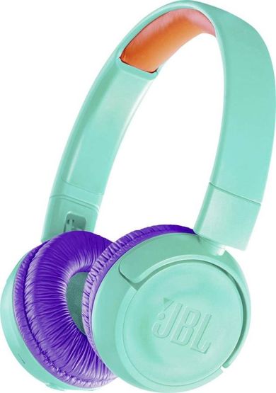JBL, JR300BT, słuchawki dla dzieci, turkusowe